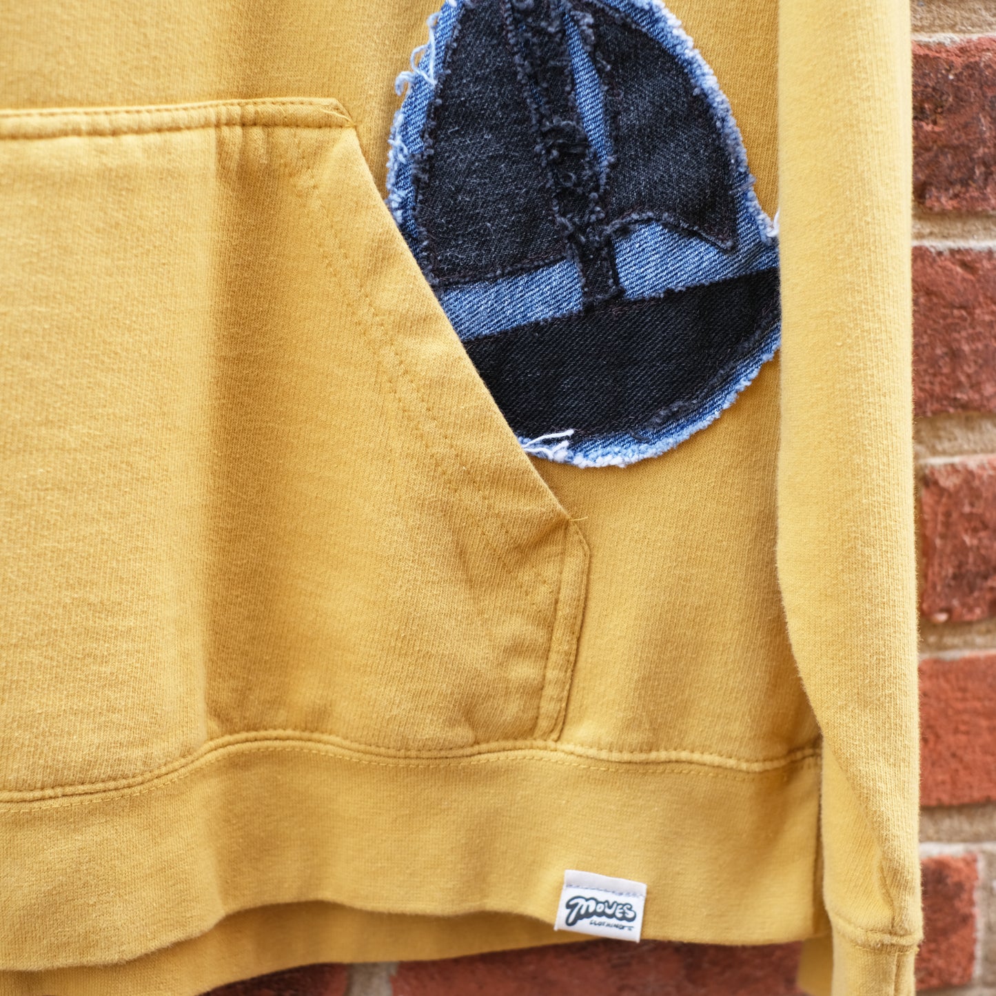 naptown hoodie - mustard L