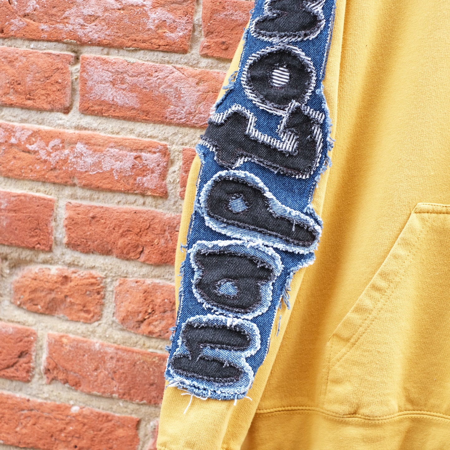 naptown hoodie - mustard L