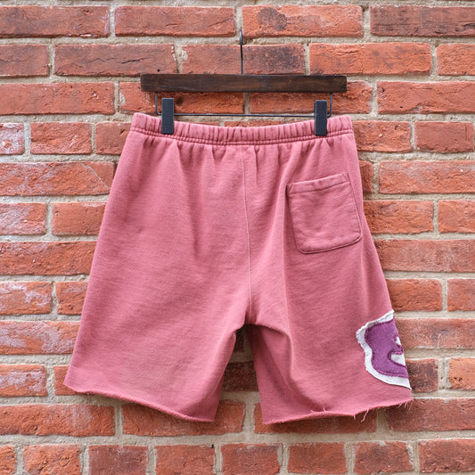 hand patch sweat shorts - sienna M