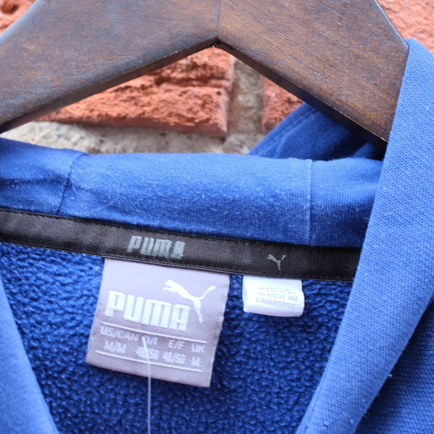 mad posse hoodie - blue M
