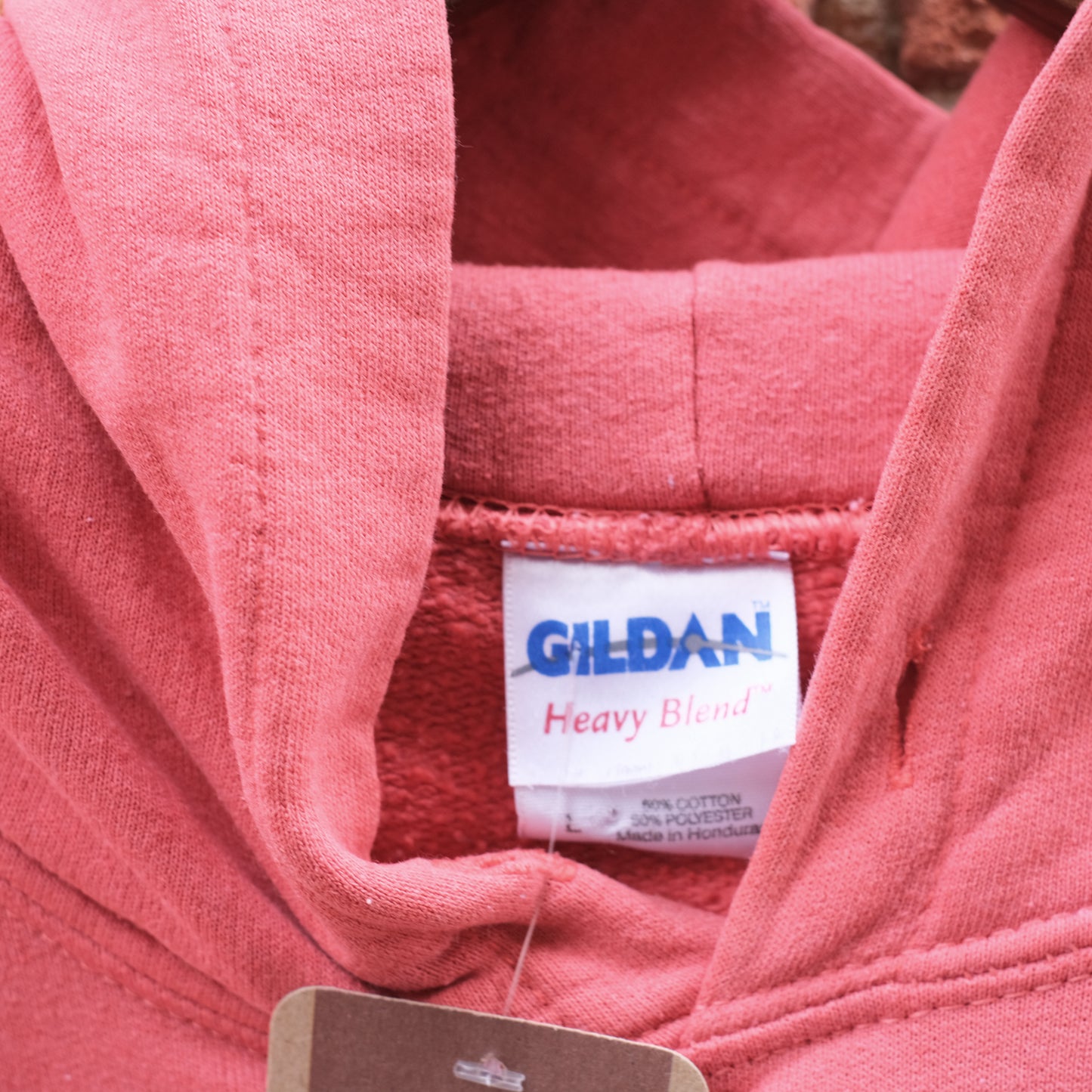 naptown hoodie - coral L