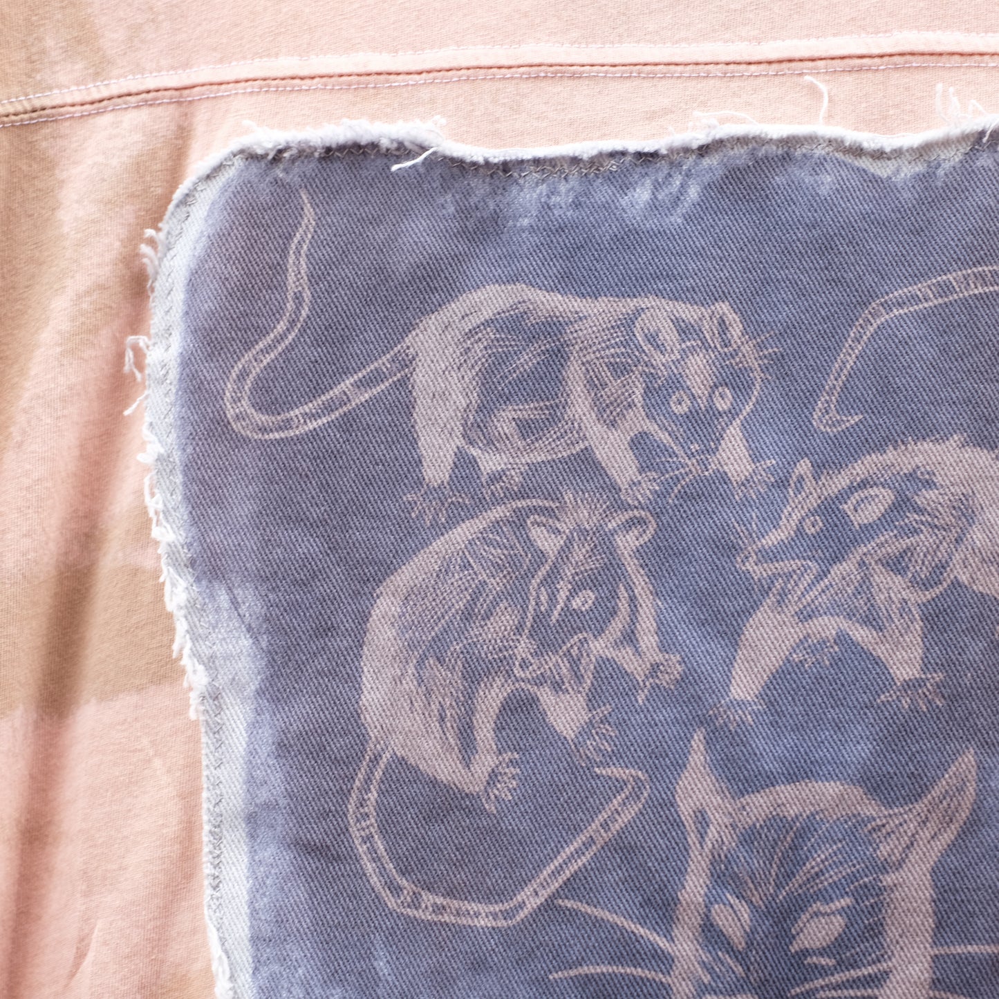 mad posse t-shirt - peach S