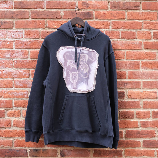 mad posse hoodie - black XL