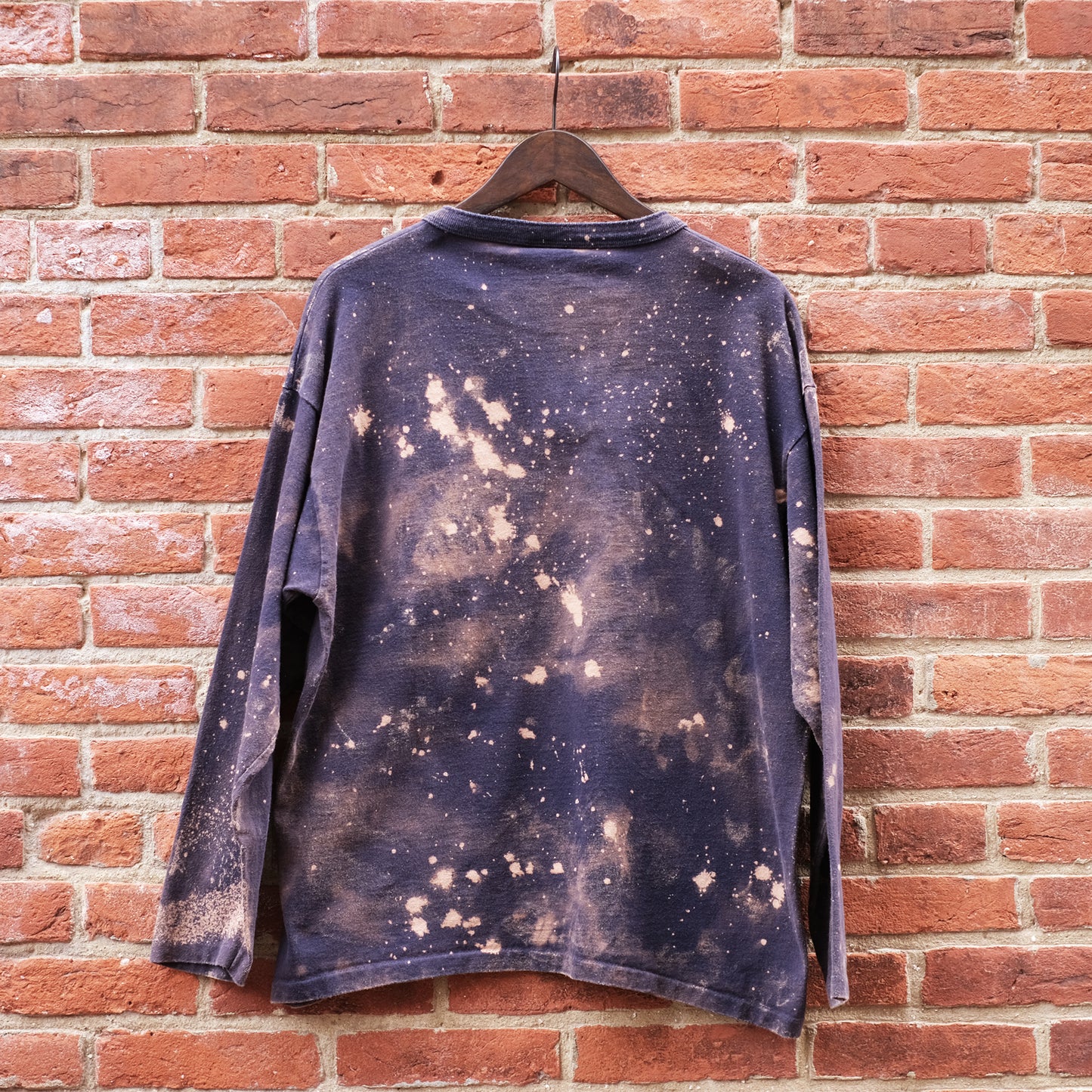 mad posse long sleeve henley - navy L
