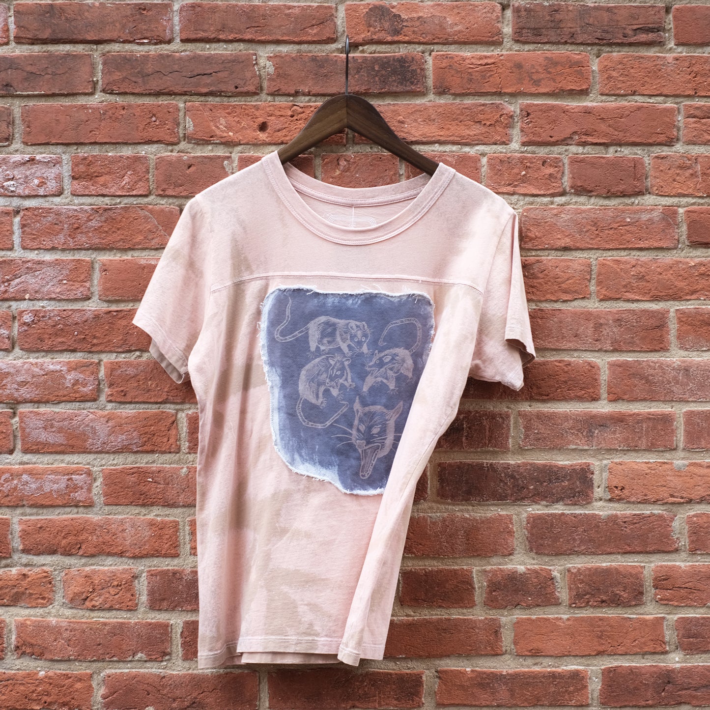 mad posse t-shirt - peach S